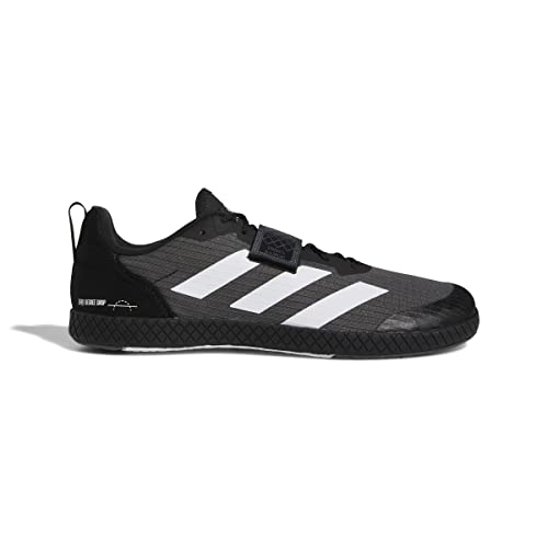 adidas The Total, Zapatillas Halterofilia Unisex Adulto, NEGBÁS/FTWBLA/GRISEI, 46 EU