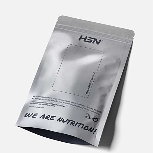 Aislado de Proteína de Leche de HSN | Sin Sabor 2 Kg = 67 Tomas por Envase | Milk Protein Isolate | 80% Caseína 20% Suero | No-GMO, Vegetariano, Sin Gluten, Sin Soja