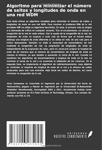 Algoritmo para minimizar el número de saltos y longitudes de onda en una red WDM