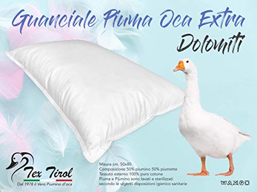 Almohada de Plumas de Ganso Dolomiti Tex Tirol ©