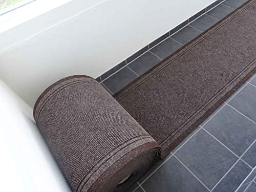 Alpha-Tex Alfombra de Calle Málaga (66 cm de Ancho), Beige, Cortar a Medida (0,66m de Ancho, 2m de Largo)