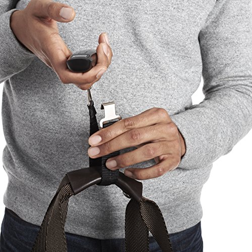 Amazon Basics - Báscula digital para equipaje, Negro, Talla única