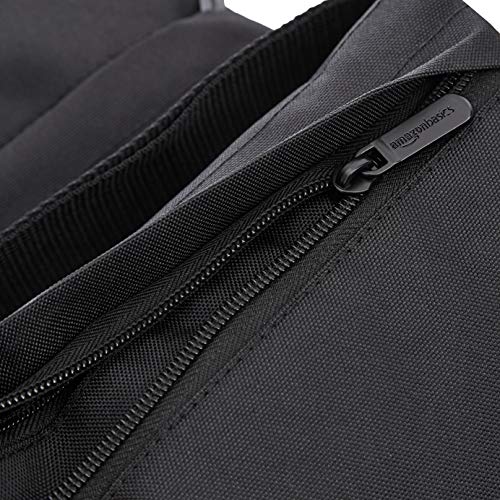 Amazon Basics - Bolsa de arena vacía, accesorio fotográfico para soportes de iluminación, paquete de 4, Negro