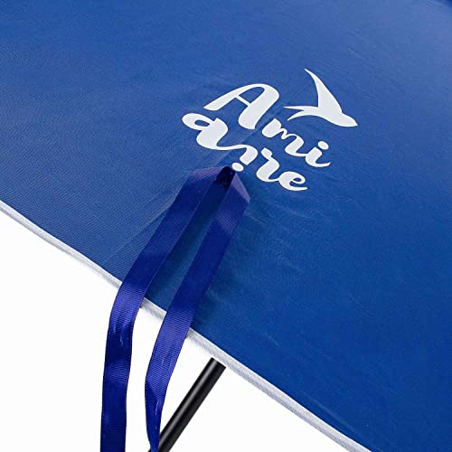 Amiaire Sombrilla de playa - Sombrilla de playa de 180 cm diámetro– 3 Posiciones - Protección UV, antiviento y transpirable de aluminio- Incluye Bolsa de viaje.