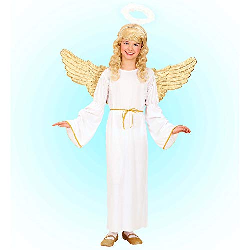 "ANGEL" (dress, belt, halo) - (140 cm / 8-10 Years)