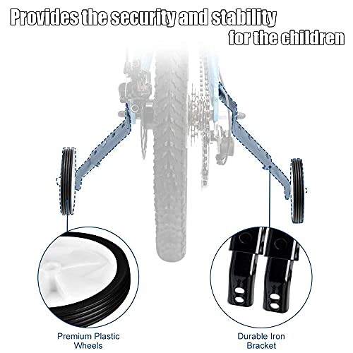 Anyingkai Ruedines,Ruedas de Apoyo Bicicletas Infantil,Bicicleta Infantil Ruedines,Ruedines Bicicleta,Bicicleta Estabilizador Ruedas,Estabilizador de Bicicleta