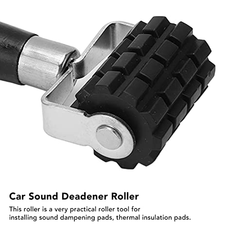 Aplicación de amortiguador de sonido para vehículos de automóviles Rodillo de rueda rodante Papel tapiz Aplicación de rodillo de presión plana Rodillo de rueda rodante Herramienta(L)