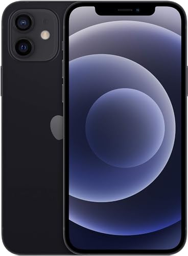 Apple iPhone 12, 64GB, Negro - (Reacondicionado)
