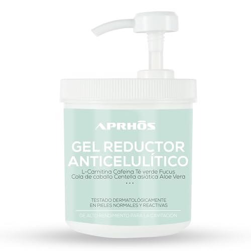 APRHOS Crema Reductora Anticelulítica 500ml - Potente Anticelulítico y Reafirmante Corporal para Abdomen Mujer y Hombre - Body Firming - Testado dermatológicamente