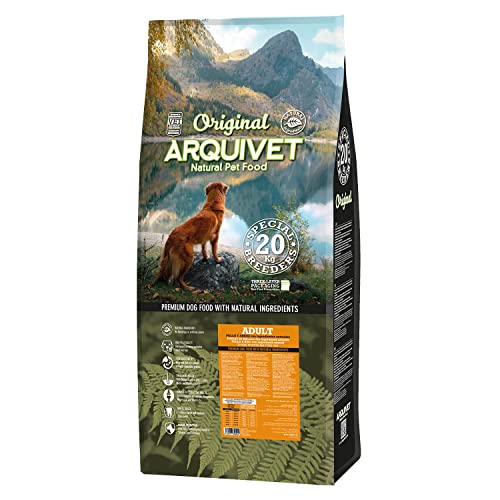 Arquivet Original Adult - Pienso para Perros Adultos - Pollo y arroz - Comida para Perros - Alimento seco para Perros - Alimentación Canina - Pienso Saludable - 20 kg
