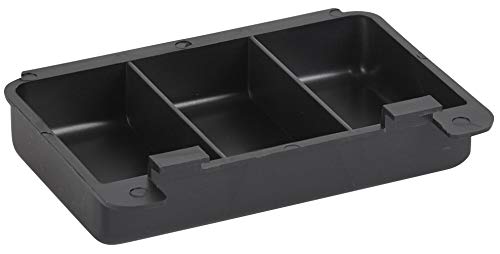 ARREGUI Elegant C9214 Caja Caudales con Llave para Contar y Transportar Dinero | Caja de Seguridad de acero con bandeja interior | Caja fuerte portatil 15 cm de ancho | Color Rojo