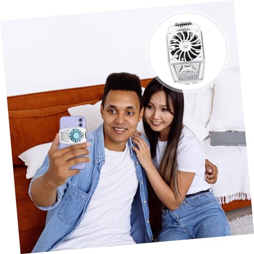Artibetter 1 Pc Enfriador De Teléfono Móvil Abdominales Familiar H15 Ventilador