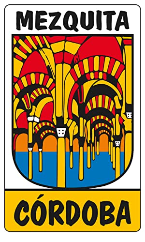 Artimagen Pegatina Escudo Mezquita Córdoba 50x80 mm.