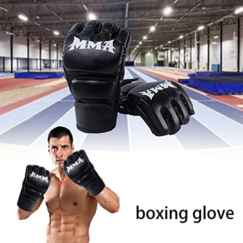 astound Guantes de entrenamiento, guantes de boxeo para hombre, guantes de boxeo para hombres y mujeres, guantes de kickboxing con palmas abiertas, sacos de boxeo, Muay Thai