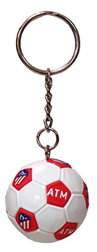 Atletico DE Madrid Llavero Mini Balon