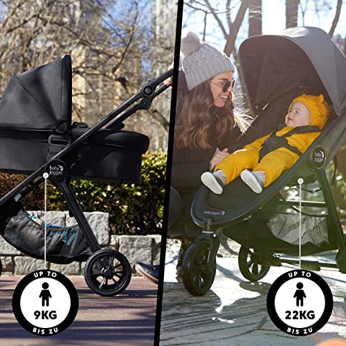 Baby Jogger City Mini GT2 - Carrito de bebé ligero para cualquier terreno, con una sola mano, plegable, color verde