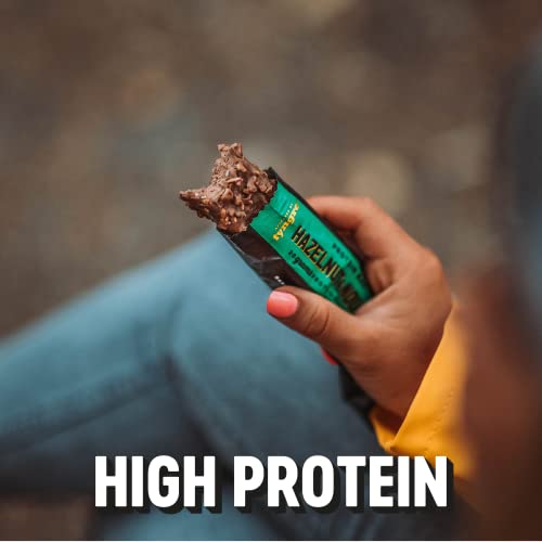 Barebells - Barritas Proteína - 20g Proteína x Barrita - Baja en azúcar - Baja en Calorías - Sin Aceite de Palma - Hazelnut Nougat - Pack de 12 Barritas x 55g