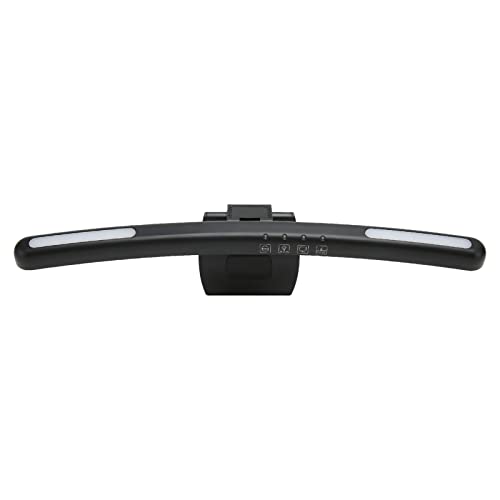 Barra de Luz de Monitor, Lámpara de Monitor de PC, Pantalla Táctil óptica Asimétrica, Barra de Luz del Monitor, 7 Colores RGB, Función de Sincronización, para Pantalla Curva