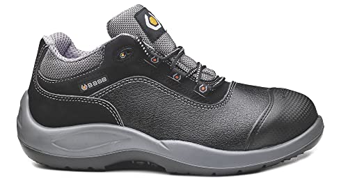 Base Protection, Mozart - Zapatillas de seguridad para hombre y mujer, color negro, talla 42