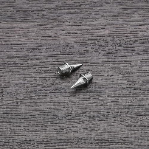 Be In Your Mind 28 clavos para zapatos de 3/8 pulgadas, diámetro de rosca de 5 mm, longitud de clavo, 9 mm, clavos para entrenamiento de competición, cross, correr, sprint en asfalto, cenizas,