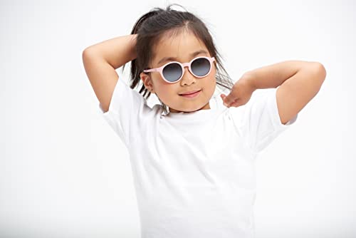 Béaba Gafas de sol para niños de 4 a 6 años, Protección 100% UV - CAT 3, Protección lateral, Comodidad óptima, Patillas ajustables en 360°, Rosa de niebla
