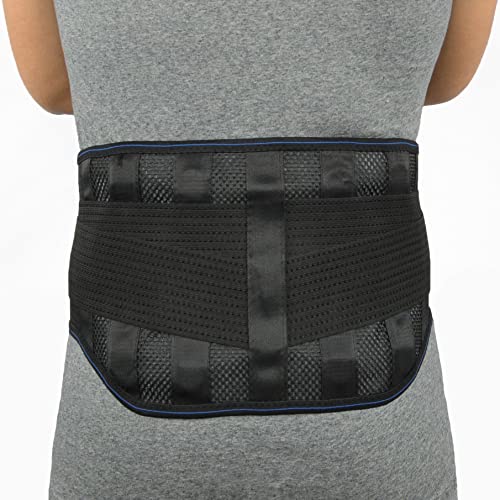 belltop Faja lumbar para hombre y mujer - Cinturón lumbar para aliviar el dolor y evitar lesiones - Diseño ergonómico y transpirable de la faja lumbar para trabajo