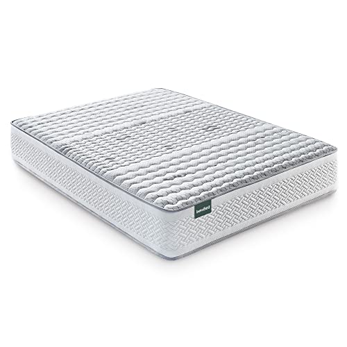 beloBed Colchón 150x190 cm Altura 28 cm con Viscolastica Alto Confort. Firmeza Media. Multicapa Transpirable. Nucleo de Espuma HR. Doble Cara. Reversible Invierno Verano AirLuxe
