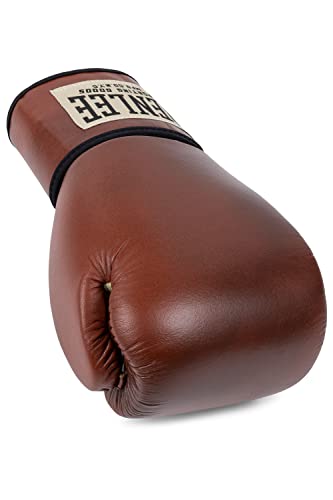 BENLEE Guantes de Boxeo de Cuero Premium Training Brown/Black/Beige 18 oz