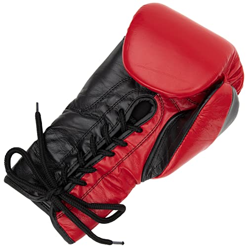 BENLEE Guantes de boxeo de piel Typhoon White/Green/Red 08 oz R