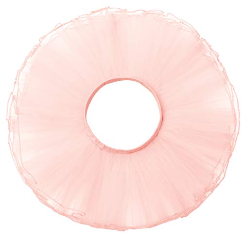 Bezioner Falda de Tutú para Niña Tutu Tul Falda Disfraz para Ballet Danza Fiestas de Cosplay Rosa S 3-5 Años