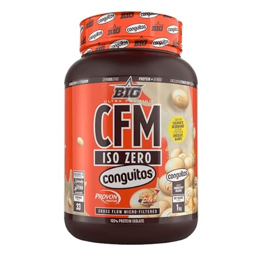 BIG cfm iso zero 1Kg proteina isolada conguitos (conguitos blanco)