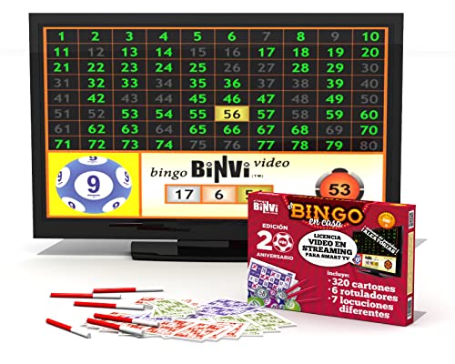 Bingo BINVI Ed. 20º Aniversario 320 cartones