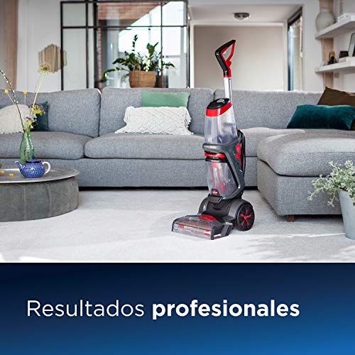 BISSELL ProHeat 2x Revolution Limpia Moquetas Profesional | Elimina Suciedad y Manchas | Potente Motor de 800W | Capacidad del Depósito de 3,7 Litros | Para Moquetas, Escaleras y Tapicerías | 1858N