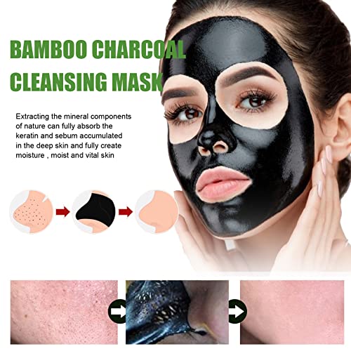 Blackhead Remover Mask,Mascarilla Exfoliante Facial,Puntos Negros Mascarilla,Mascarilla de Carbón,Deep Cleansing Mask,Contra Puntos Negros y Acné