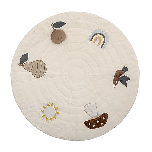 Bloomingville Agnes Play Mat, Blanco, Algodón