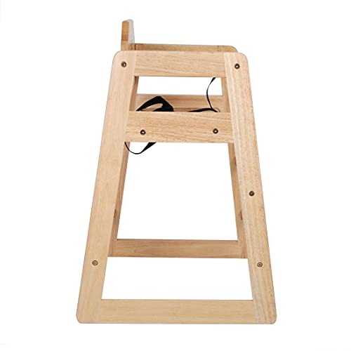 Bolero DL900 alta silla de madera, acabado natural