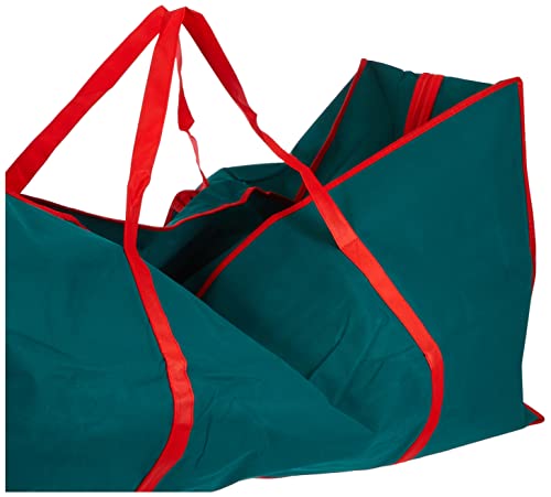 Bolsa de almacenamiento para árbol de Navidad (125 x 30 x 50 cm), color verde