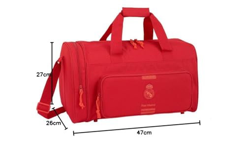 BOLSA DEPORTE REAL MADRID "RED" 3ª EQUIP