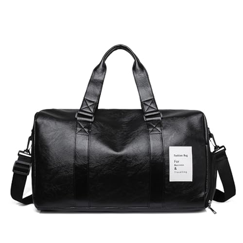 Bolsas de viaje para hombre, bolsas de gimnasio, bolsas de yoga, deportes, entrenamiento, bolsas de viaje para hombre, Marrón, 11