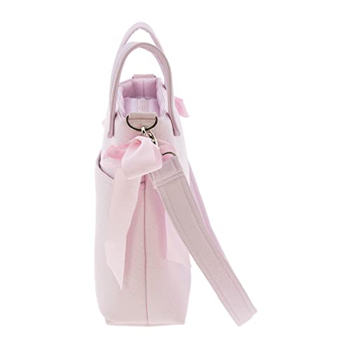 Bolso para Silla de Paseo - Talega para silla de Paseo Rosy Fuentes- Incluye Asa larga para el hombro, bolsillos interiores y lazos - Limpieza Sencilla 0-rosa