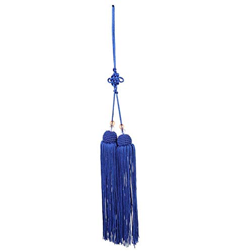 Borla China Tai Chi Espada Borla Artes Marciales Chinas Kungfu Espada Borla para Taiji Espada Home Handing Decoration(Royalblue Short Sword Tassel)
