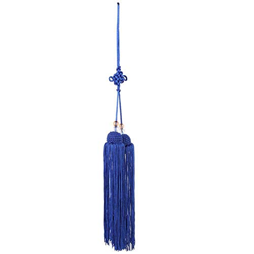 Borla China Tai Chi Espada Borla Artes Marciales Chinas Kungfu Espada Borla para Taiji Espada Home Handing Decoration(Royalblue Short Sword Tassel)