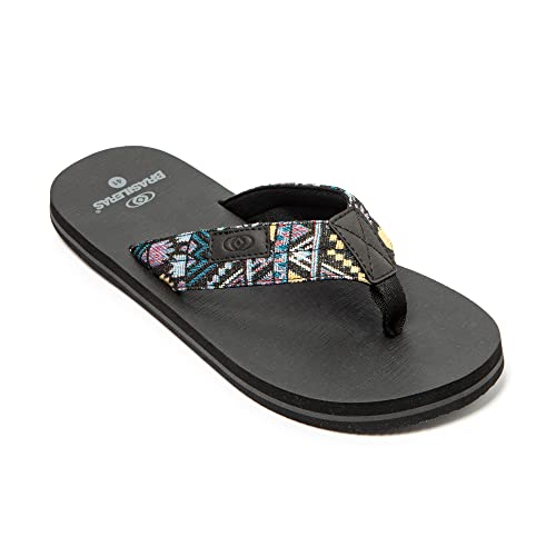 Brasileras Chanclas De Playa De Hombre Azteca Suela Antideslizante Chanclas Dedo Estilo Surf Comodo De Primavera Verano para Interior o Exterior del 41 Al 46 EU
