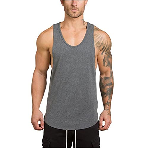 Cabeen Camiseta de Tirantes Hombre Sin Mangas Deportivas Entrenamiento de Fitness Gimnasio