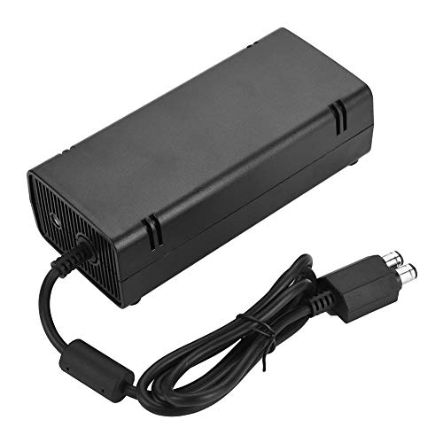 Cable de Cable Adaptador de alimentación de Cargador de ladrillo de alimentación Universal para Xbox 360 Slim, luz indicadora LED(EU 110-240V)