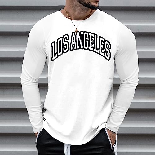 Camisetas Manga Larga Hombre, Camiseta Running Ajustada Manga Larga Camiseta Tecnica Padel Roja T Shirts Sin Capucha Camiseta Futbol Ciclismo Camiseta Gimnasio Camiseta Transpirable Cuello Redondo
