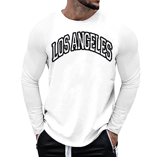 Camisetas Manga Larga Hombre, Camiseta Running Ajustada Manga Larga Camiseta Tecnica Padel Roja T Shirts Sin Capucha Camiseta Futbol Ciclismo Camiseta Gimnasio Camiseta Transpirable Cuello Redondo