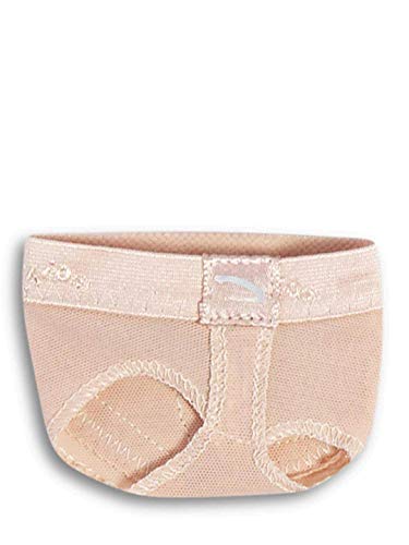 Capezio Footundeez - Zapatillas de Danza Unisex, Color marrón, Talla M