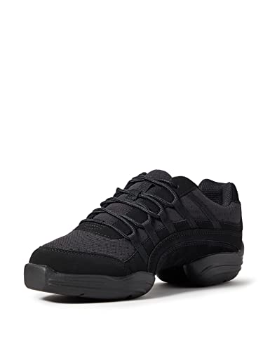 Capezio Zapatillas de baile DS24 Rockit para mujer, negro (Negro), 38.5 EU