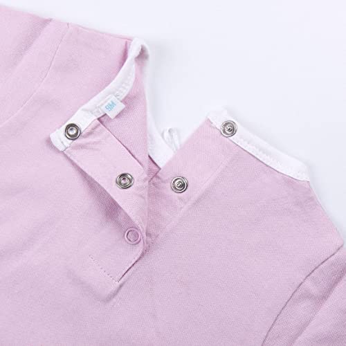 CERDÁ LIFE'S LITTLE MOMENTS Pack de 2 Body Niña de Verano | Ropa de Bebe de Algodón 100% de Minnie Mouse-Licencia Oficial Disney, Rosa, 3 Meses para Bebés